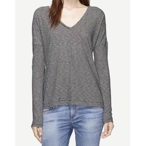 Rag & Bone Theo Long Sleeve V- Neck